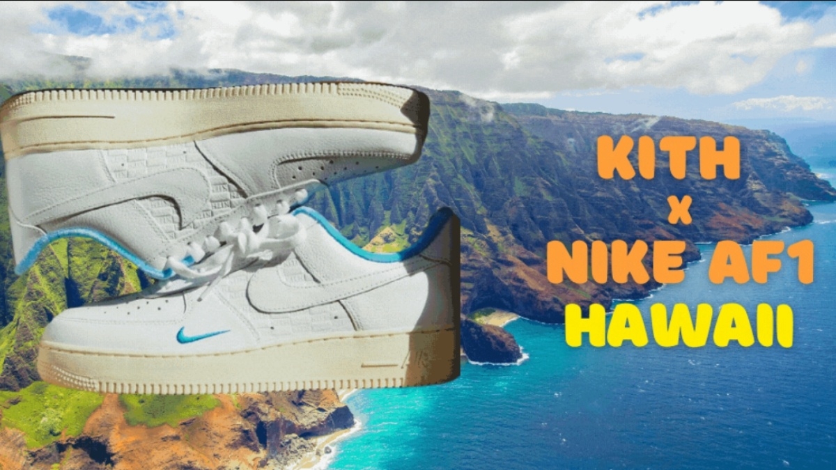 Ronnie Fieg unveils the KITH x Nike Air Force 1 'Hawaii'