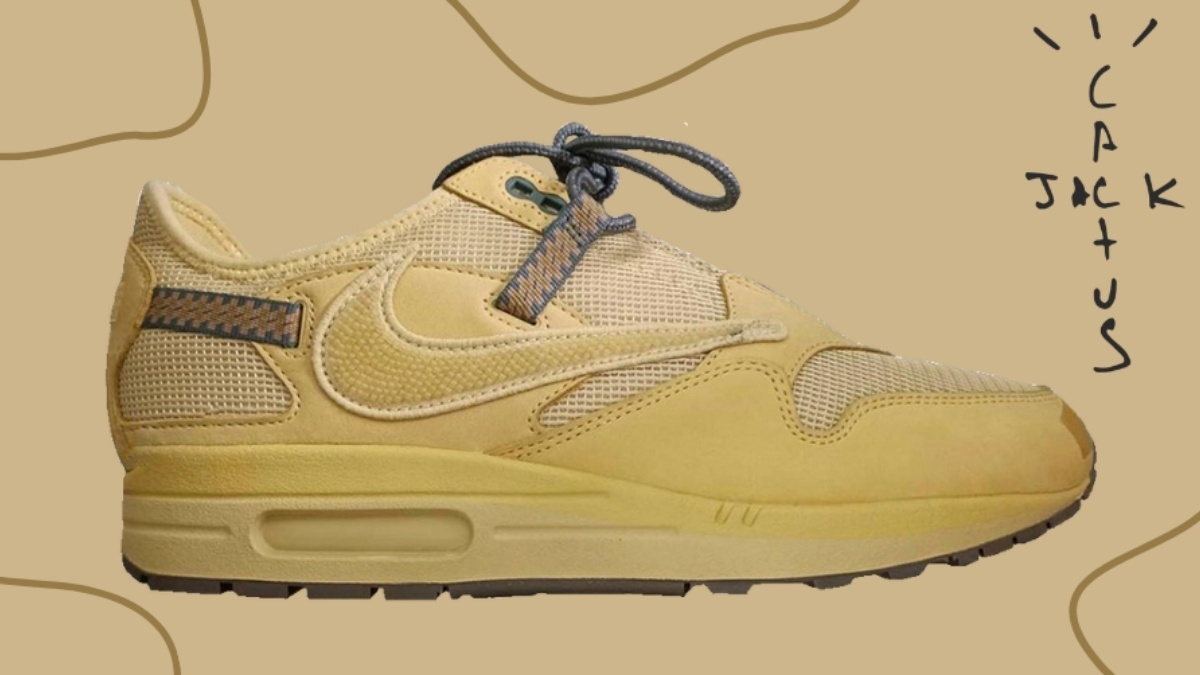 First images of the Travis Scott x Nike Air Max 1 'Wheat'