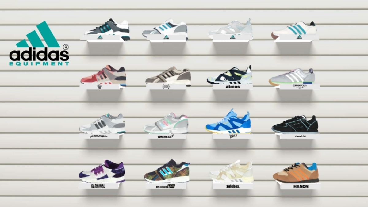 adidas celebrates 30th equipment anniversary with 16 sneakers