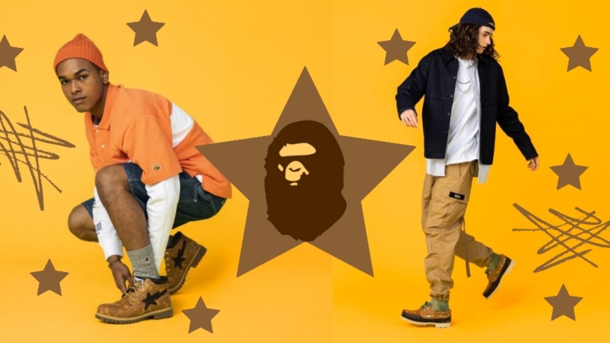 The BAPE x Timberland is now available 🌟
