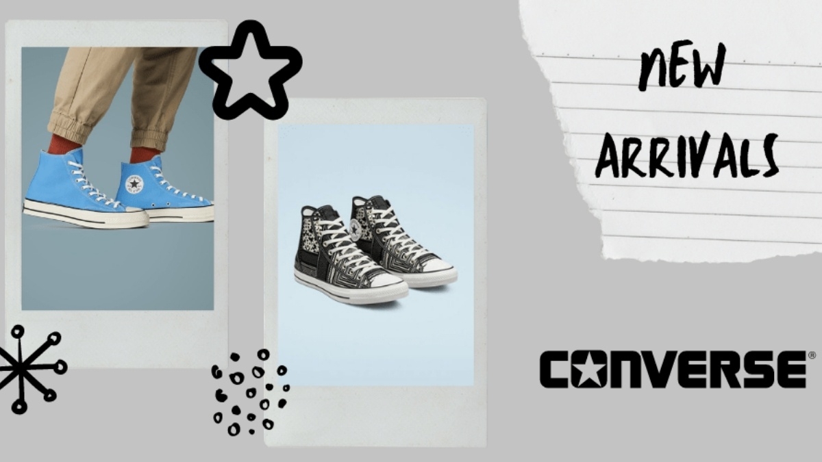 These Chuck Taylor All Star's are new in at Converse