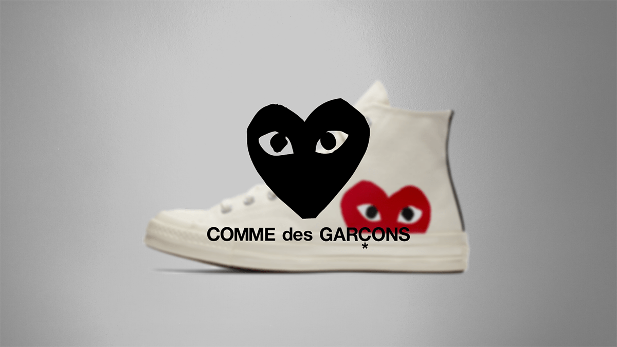 COMME des GARÇONS and the Chucks with Heart