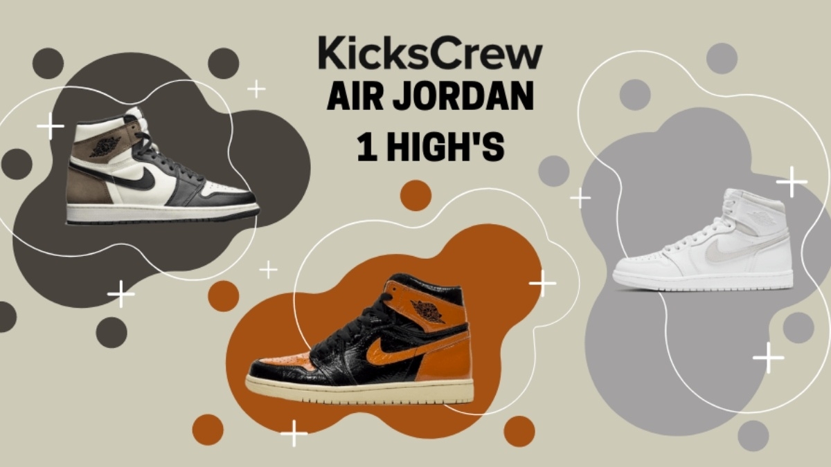 Our favourite Air Jordan 1 Highs at Kickscrew 🔥