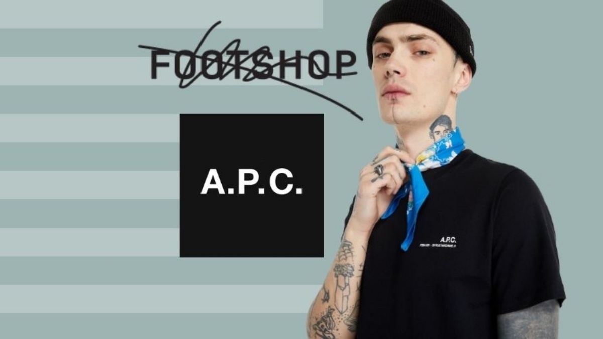 A.P.C. items available at Footshop