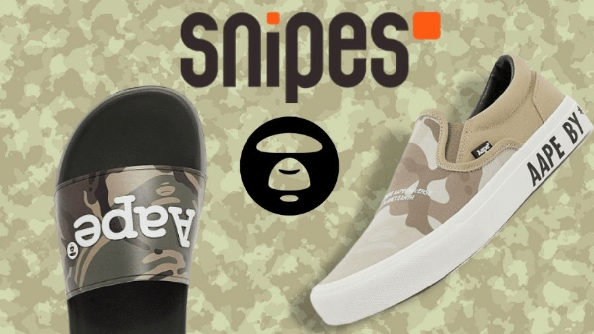Aape Footwear by A Bathing Ape available at Snipes