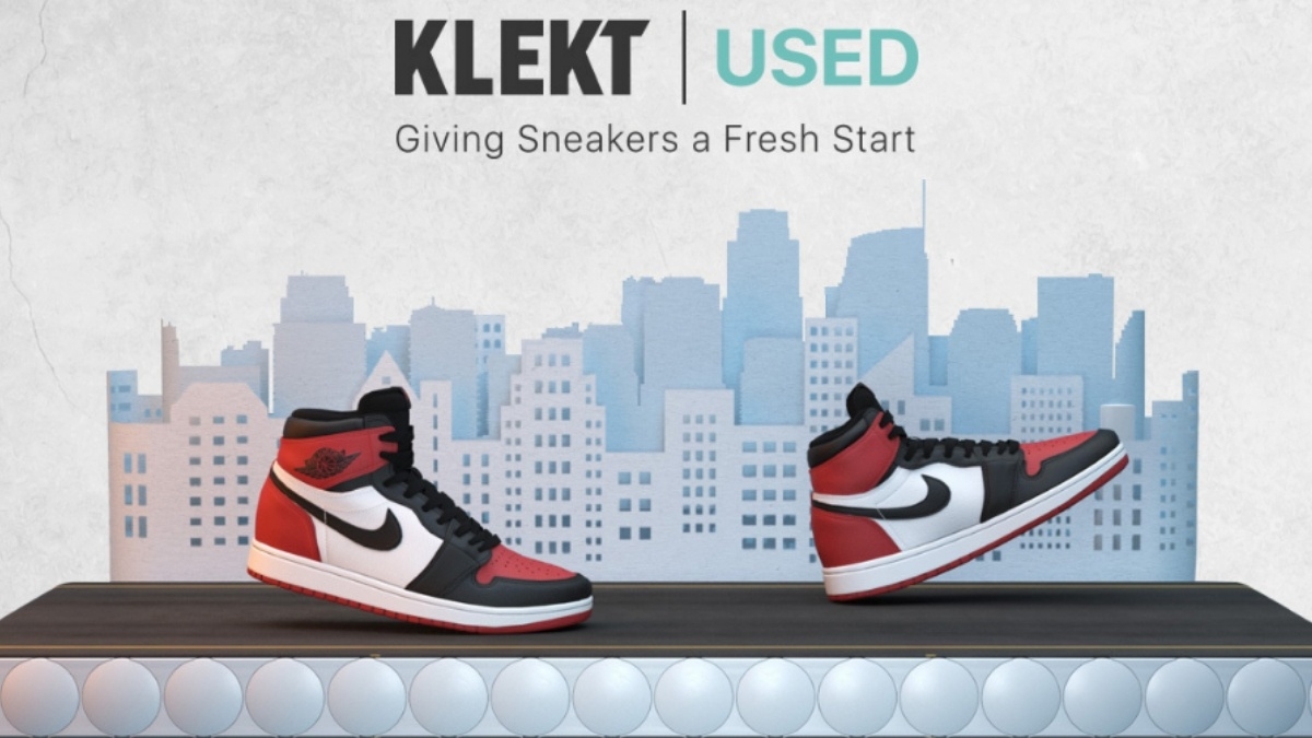 KLEKT USED allows you to buy or sell used sneakers