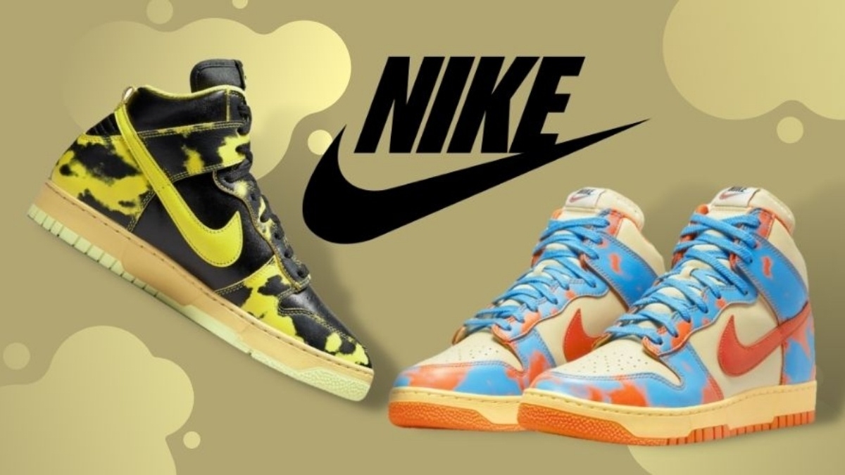 Nike Dunk High 1985 Acid Wash gets two new colorways