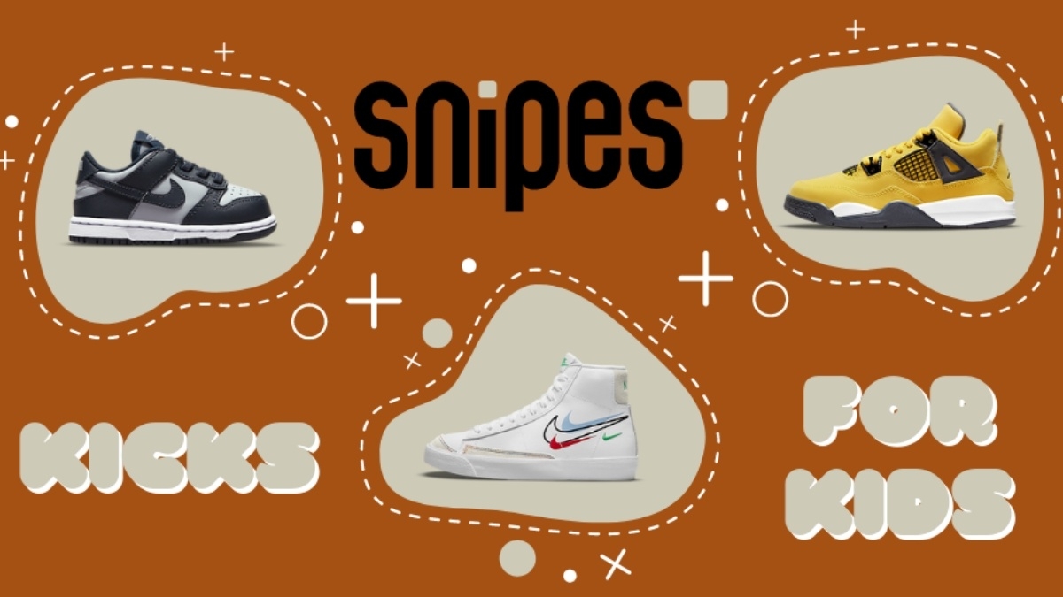 Shop these kids sneakers now at Snipes