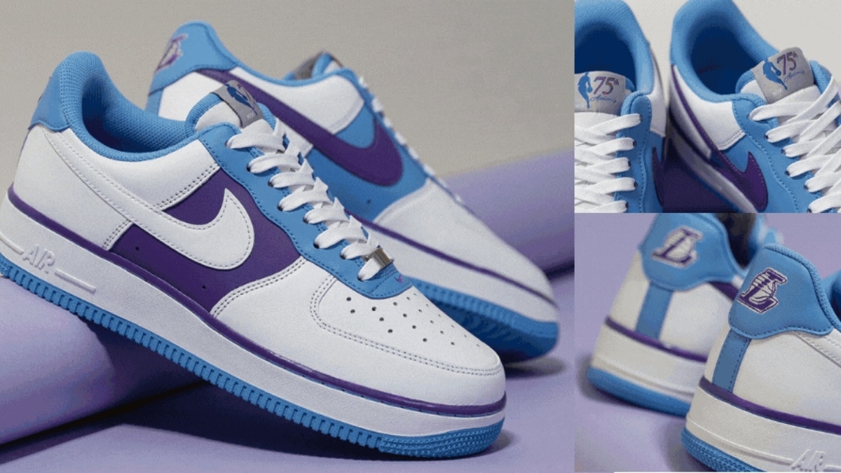 Check out the NBA x Nike Air Force 1 'Lakers' here