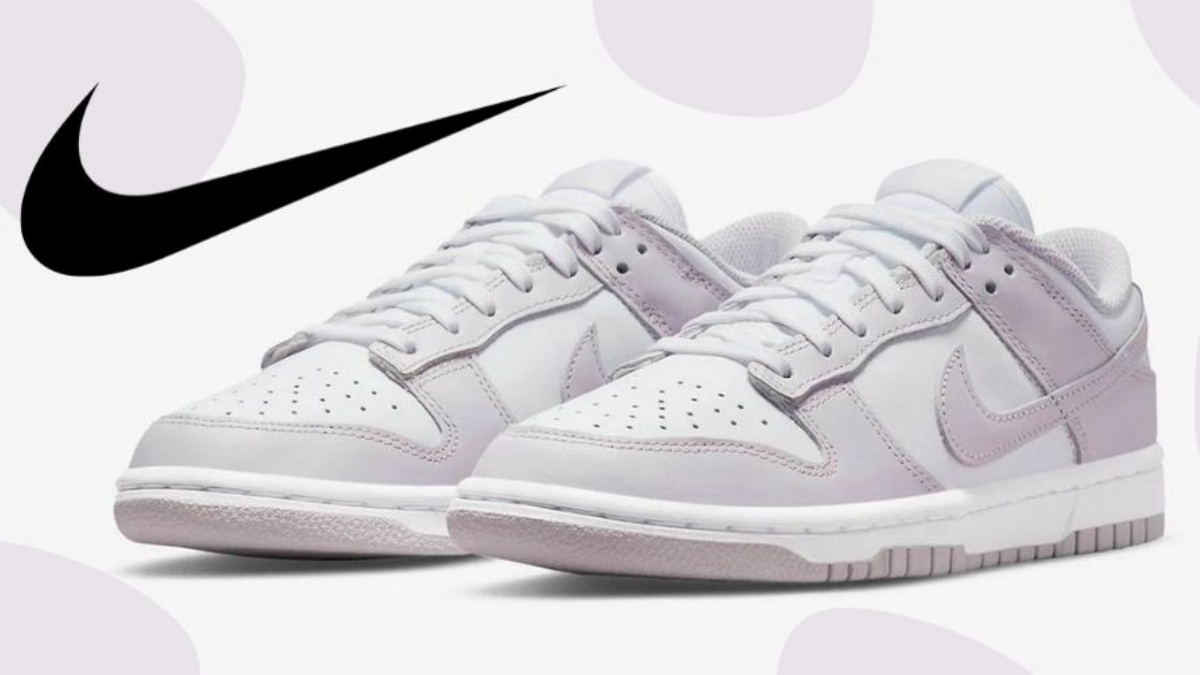 The Nike Dunk Low 'Light Violet' for the ladies