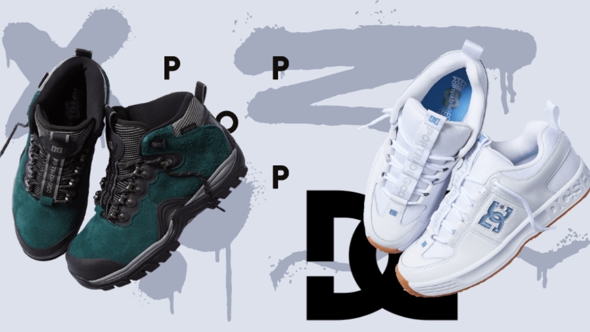 DC Shoes and Pop Trading Company join forces