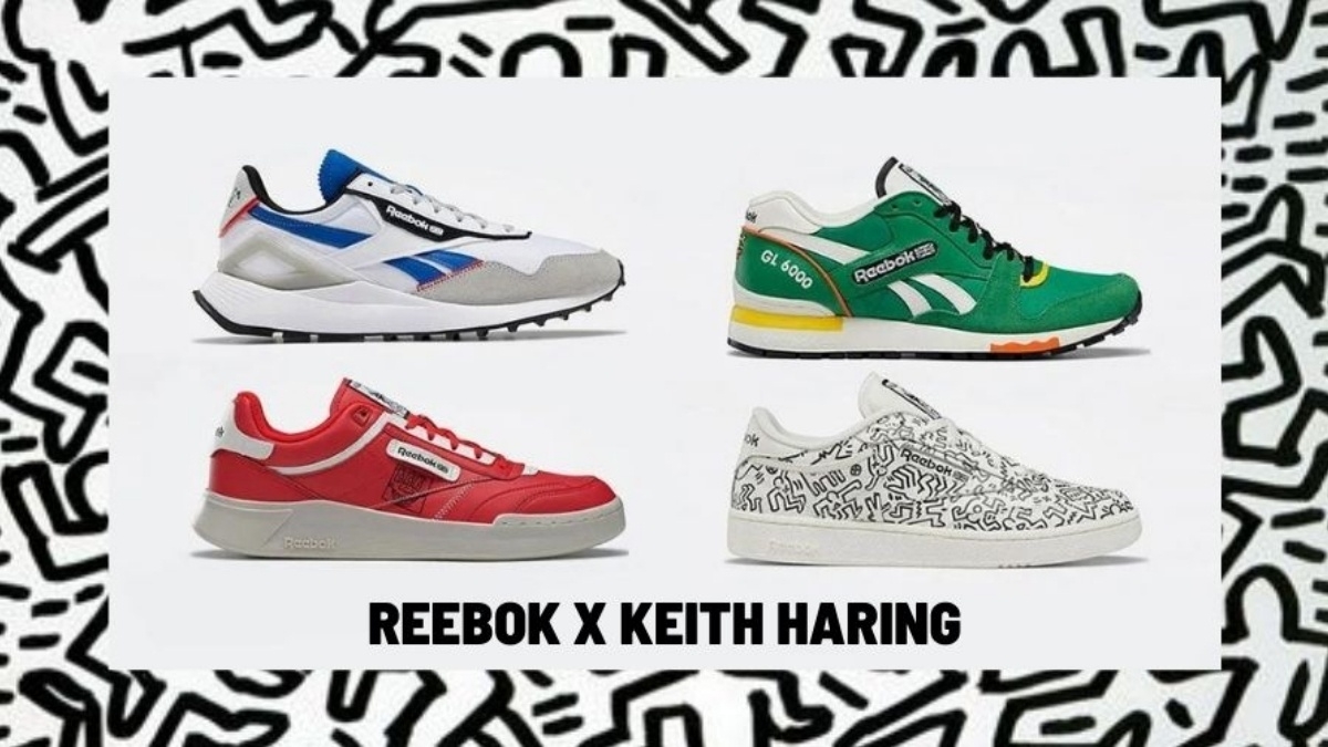 Reebok and Keith Haring bring art and sneakers together