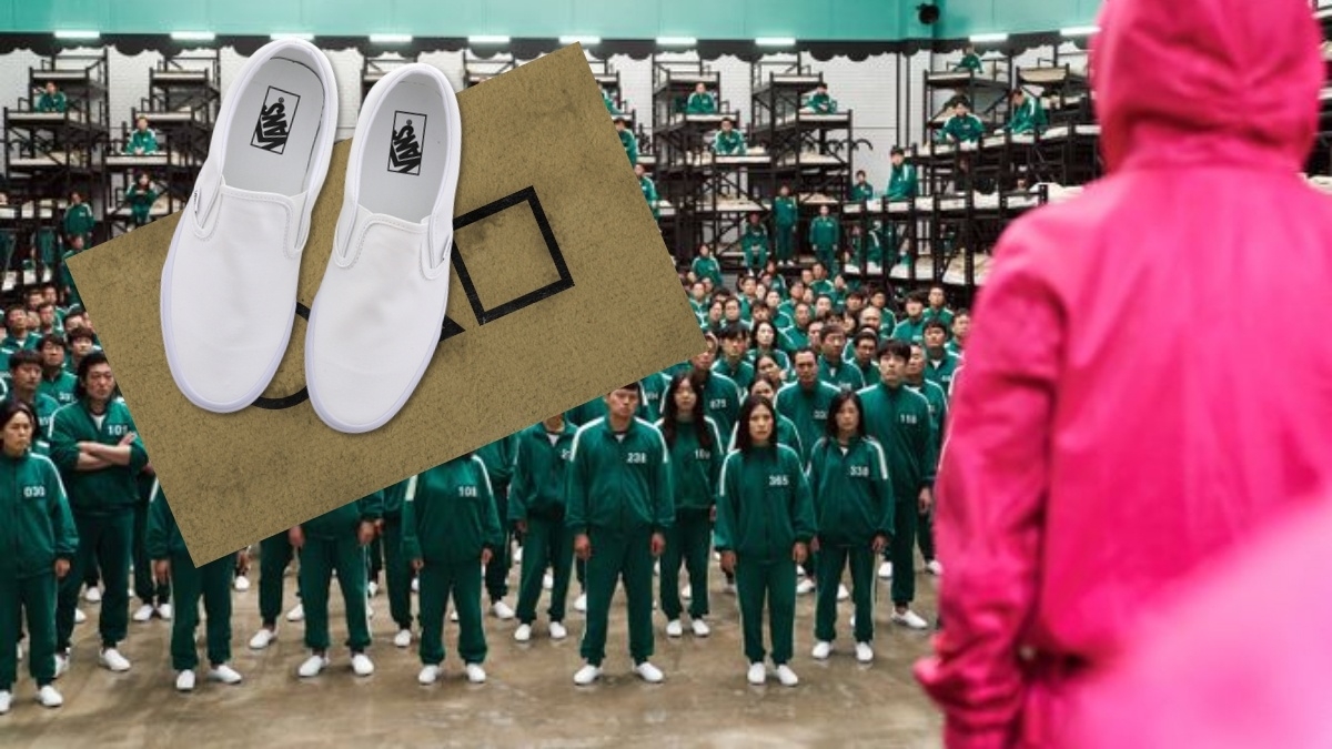 'Squid Game' Slip-On Vans and tracksuits popular