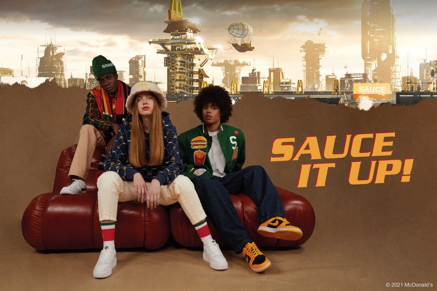 Sauce it up with the new Snipes x Mcdonalds collection