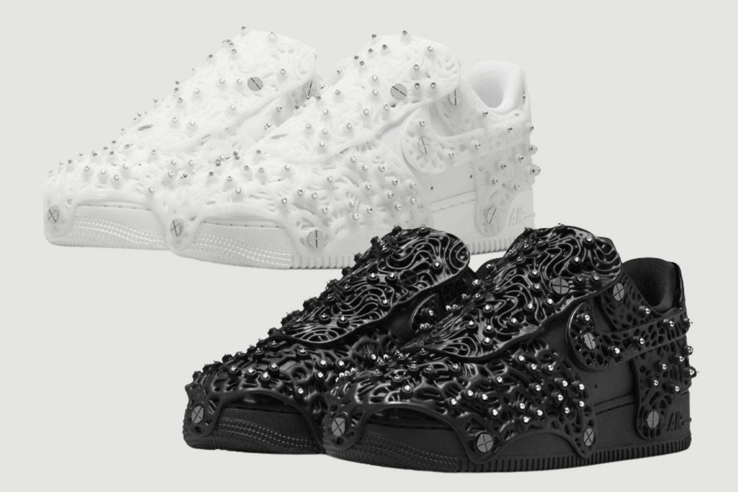 The Swarovski x Nike Air Force 1 has a remarkable design