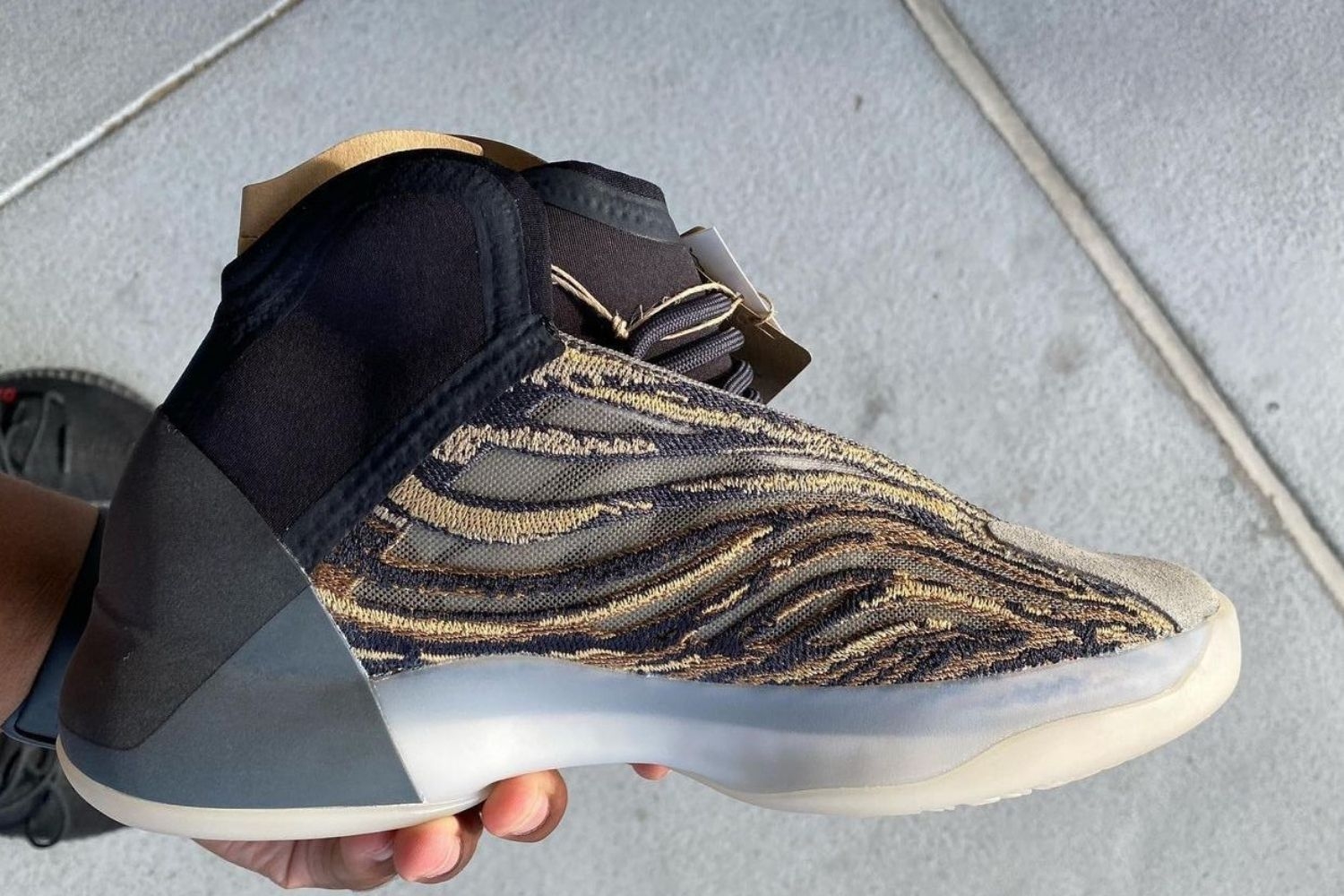The adidas Yeezy Quantum gets an 'Amber Tint' colorway
