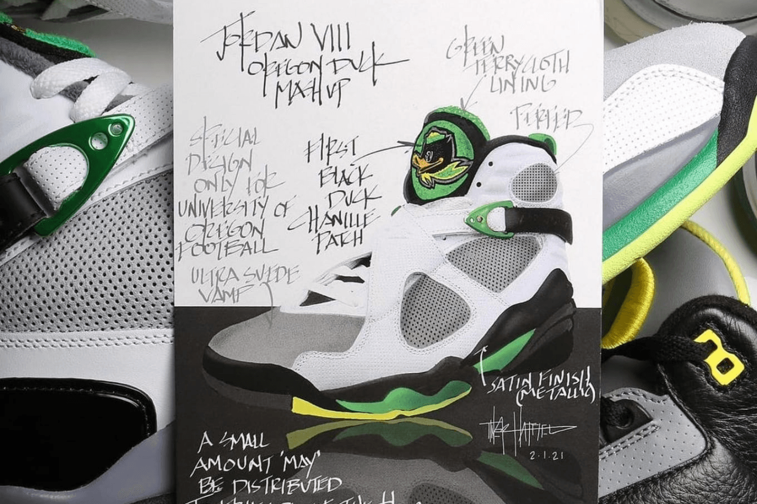 Student athletes paid by exclusive Oregon Air Jordan 8