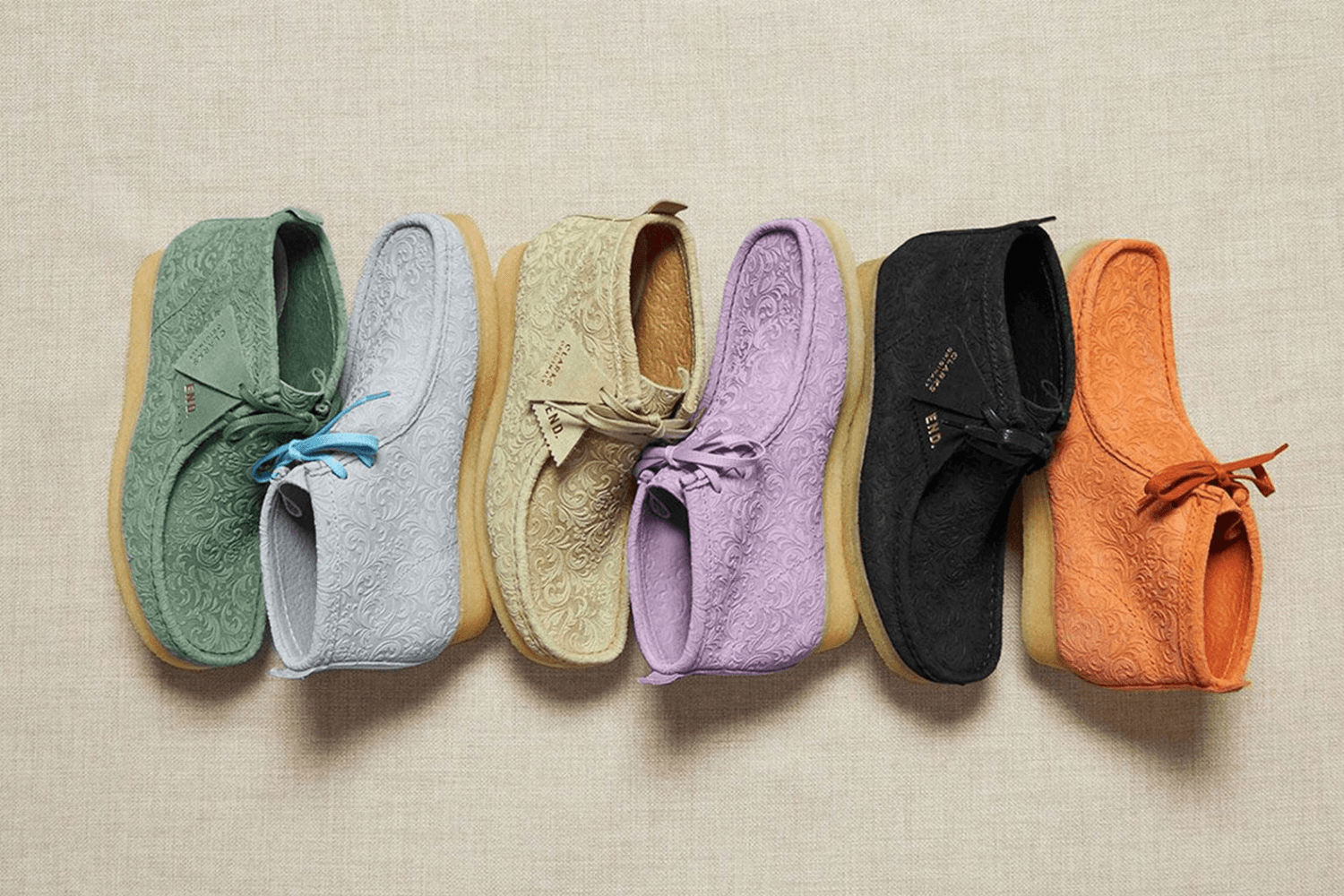Watch the END. x Clarks Originals 'Oxford Flowers' collab here