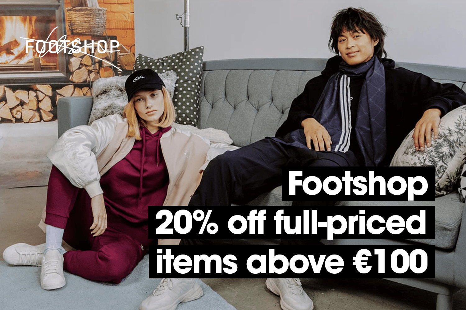Footshop comes with a discount code for the holidays