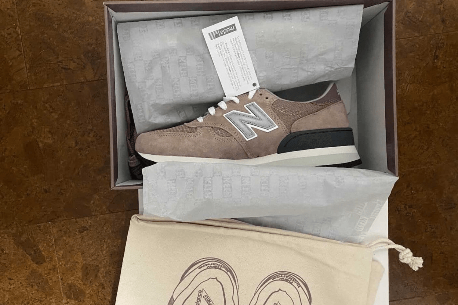Kith and New Balance drop 990v1 'Dusty Rose' in 2022