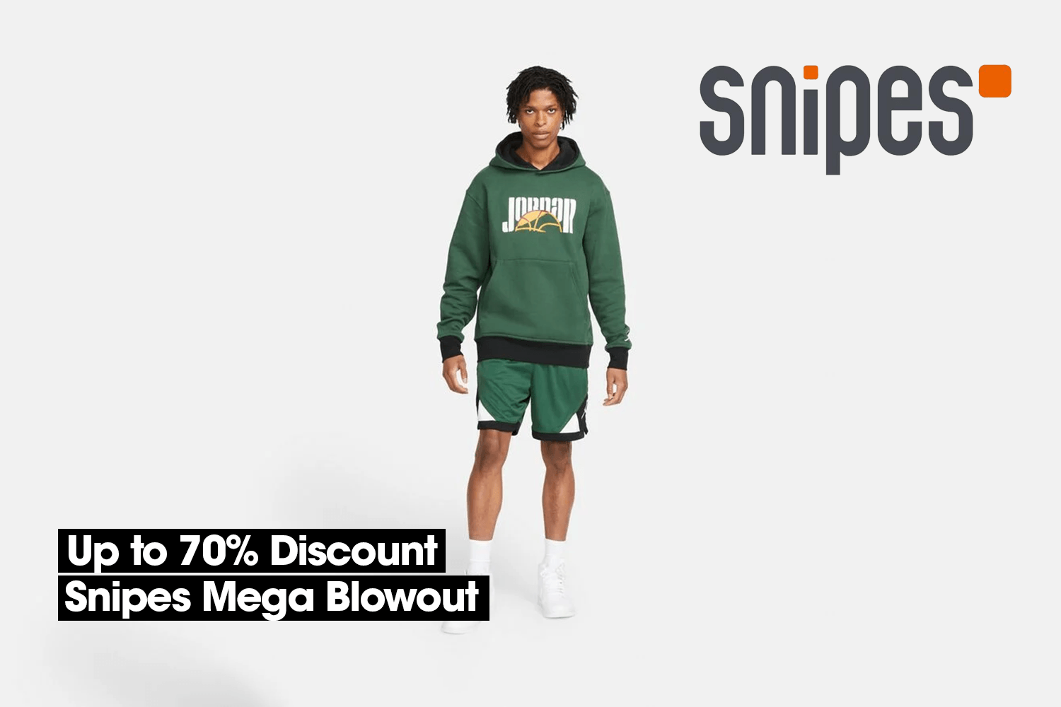 Get online discount at Snipes on sale items