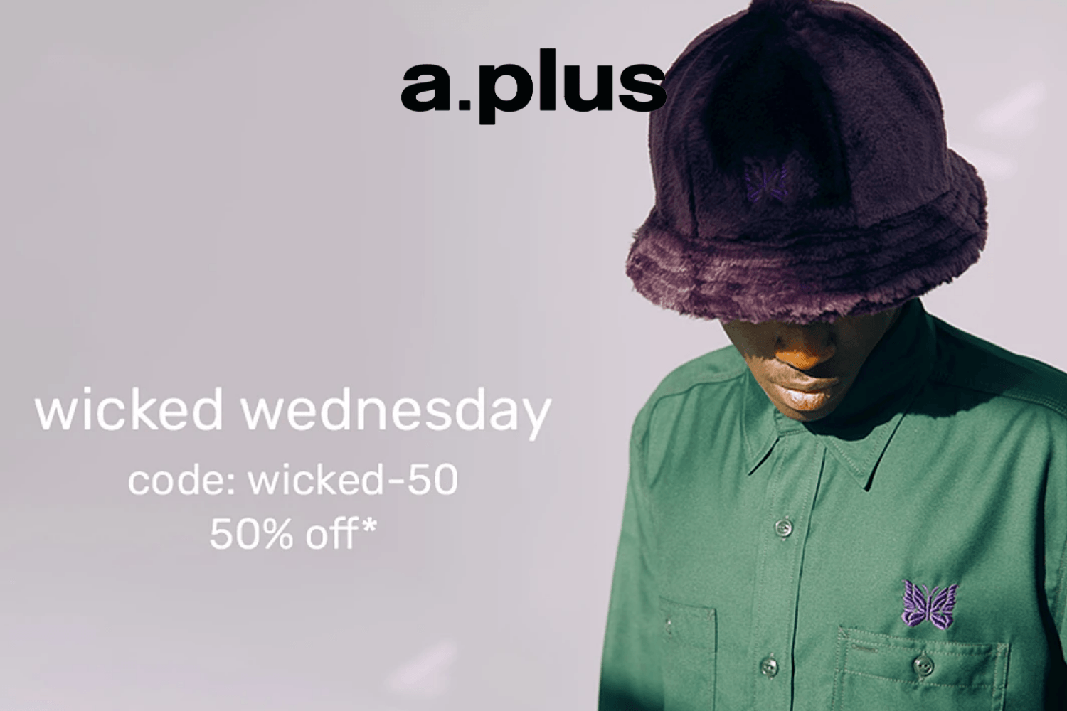 a.plus offers 50% discount on many items