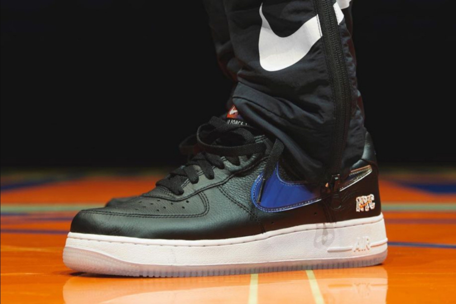 The Kith x Nike Air Force 1 Low 'Knicks' comes out at Christmas