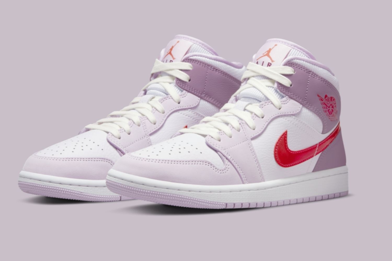 The Air Jordan 1 Mid 'Valentine's Day' drops in February 2022