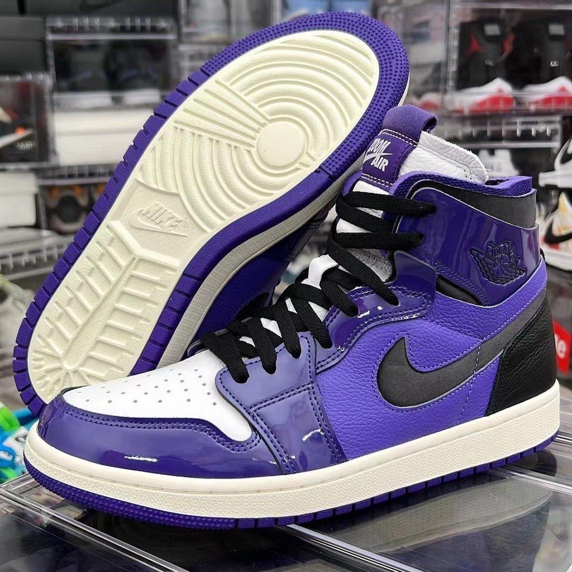 Air Jordan 1 Zoom CMFT 'Purple Patent'