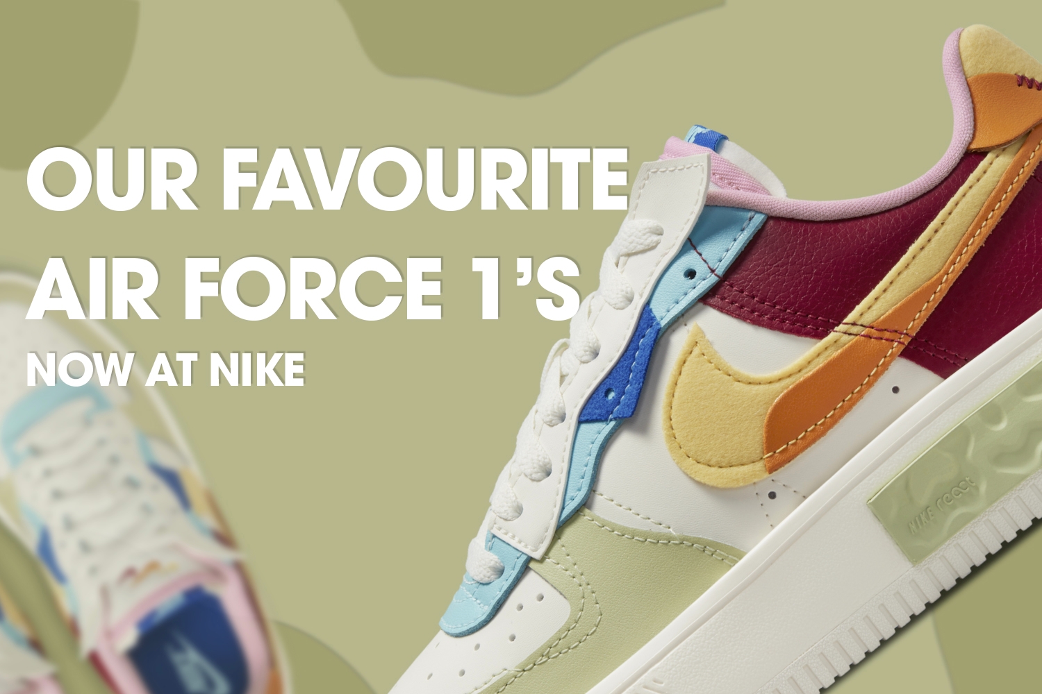 Our favourite Air Force 1s now at Nike