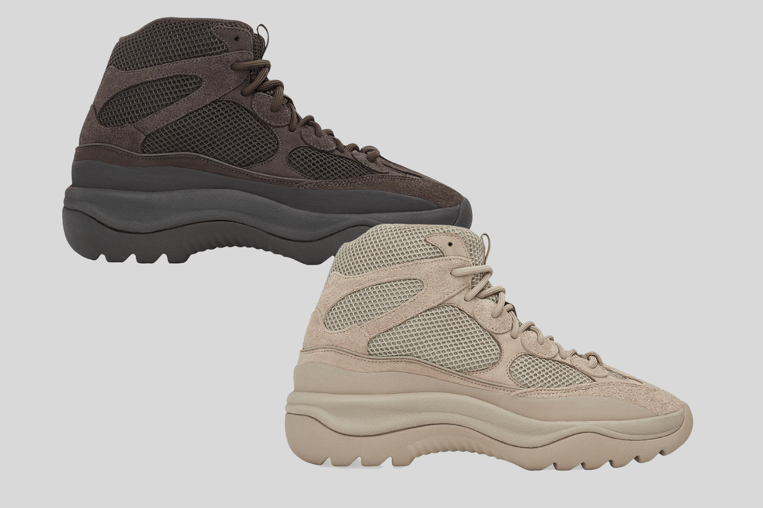 The Yeezy Desert Boot 'Rock' and 'Oil' will get a restock