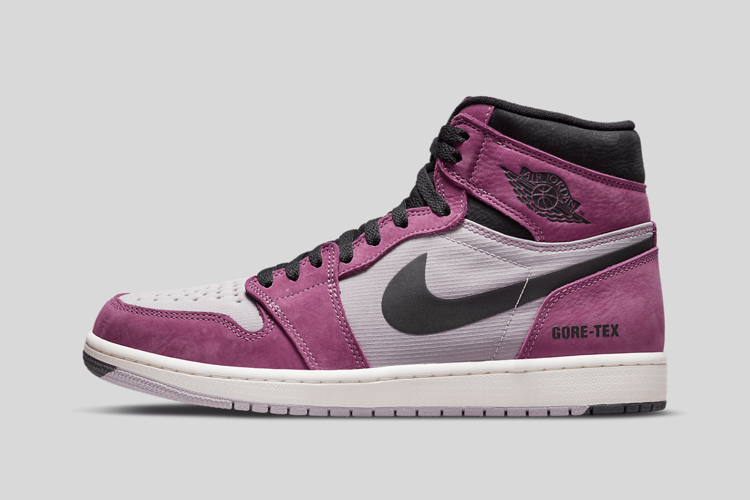 Official images of the Air Jordan 1 High GORE-TEX 'Berry'