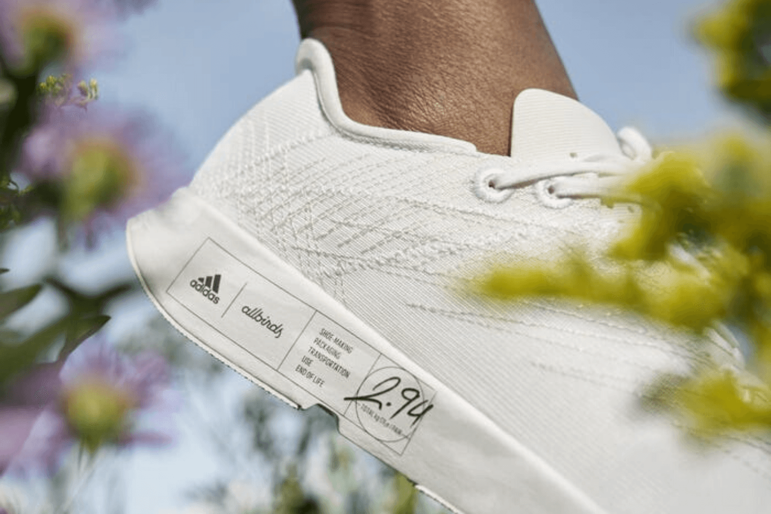 The sustainable adidas x Allbirds Futurecraft Footprint