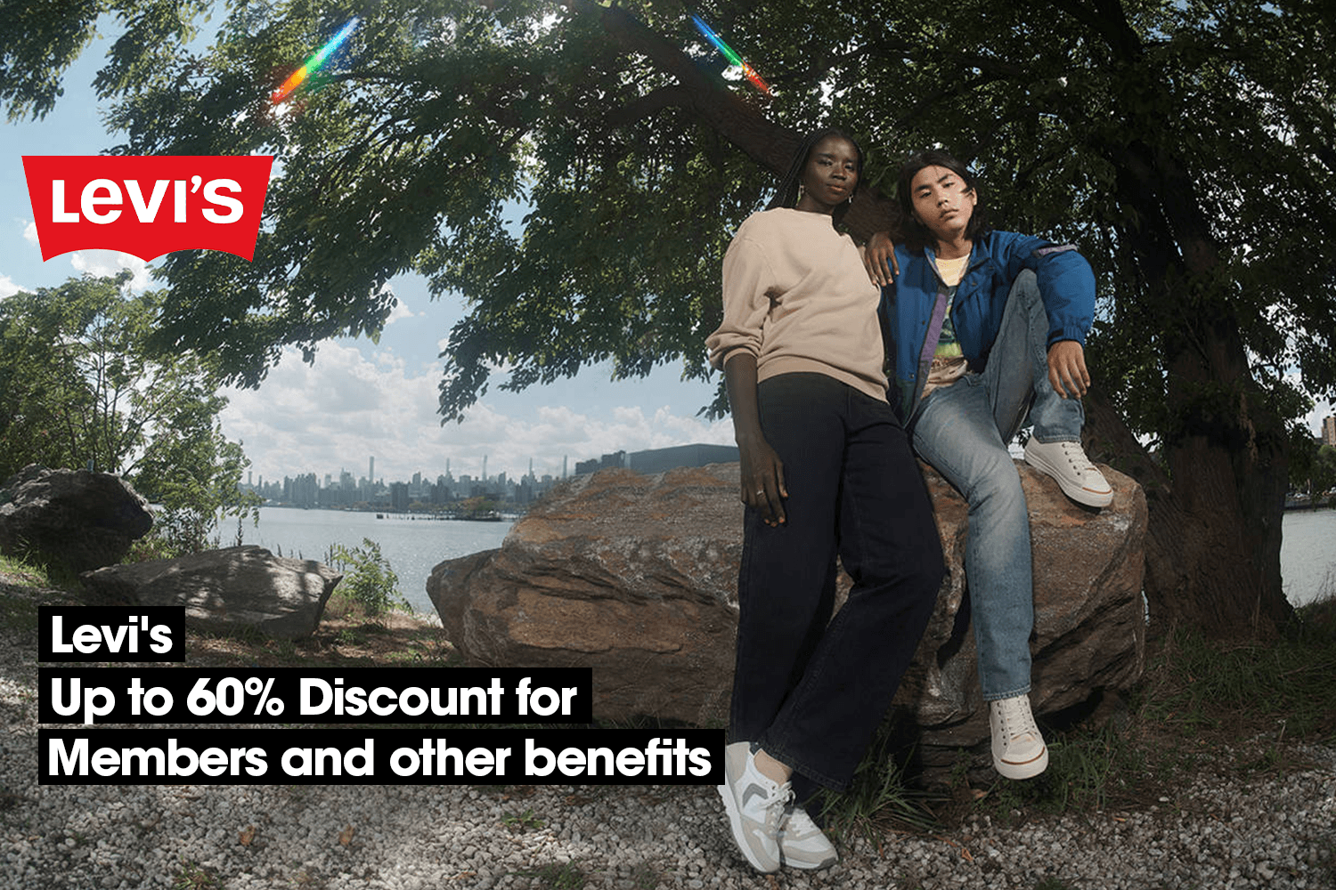 Levi's members get up to 60% discount and other benefits