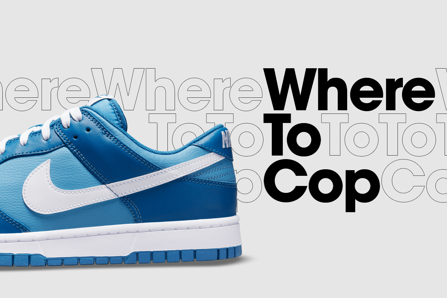 Where to cop: Nike Dunk Low 'Dark Marina Blue'