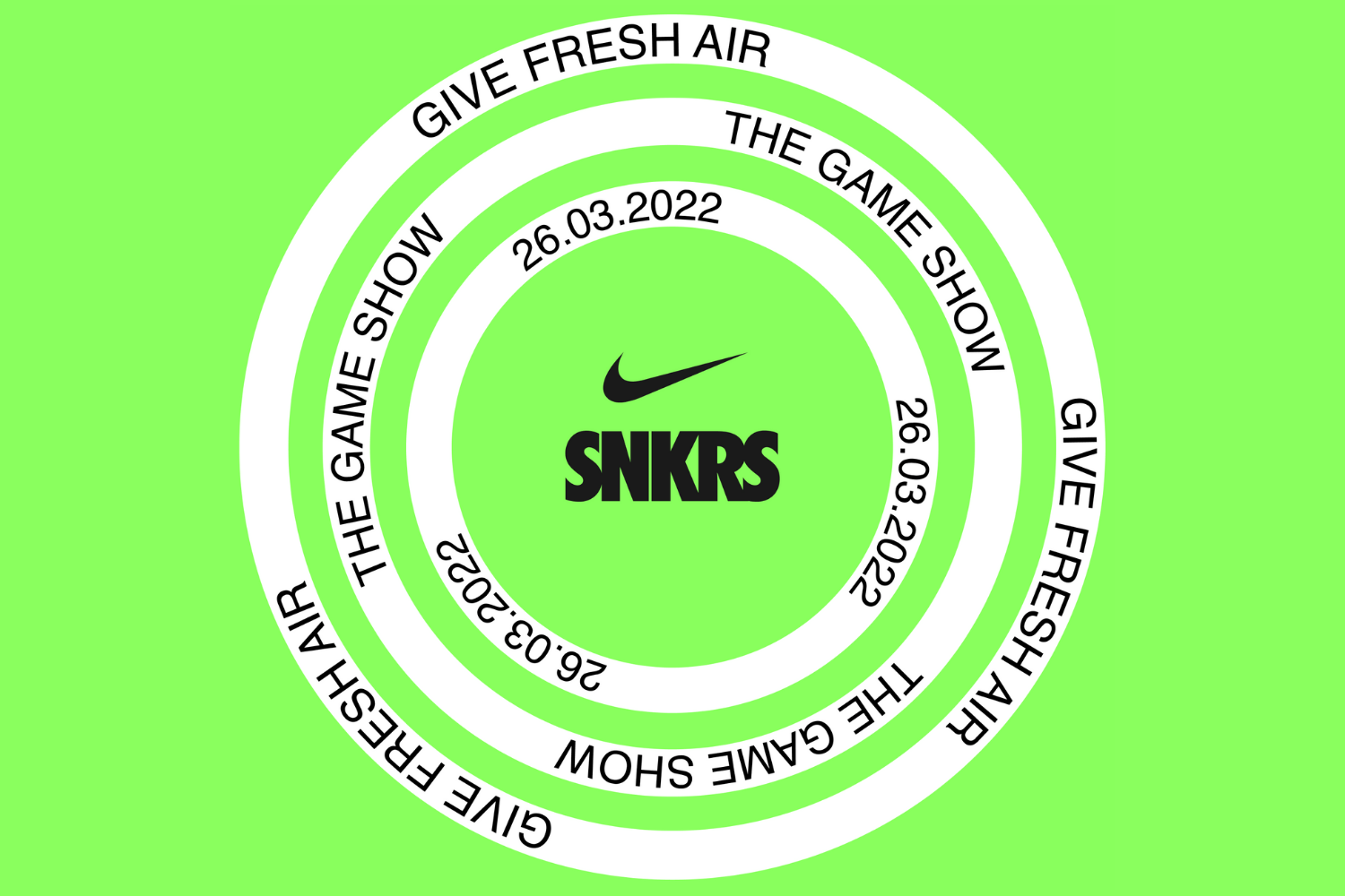 Nike Give Fresh Air: The Game Show during Air Max Day