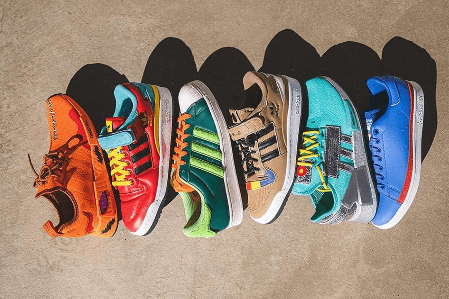 The adidas x South Park collection is now available at Foot Locker