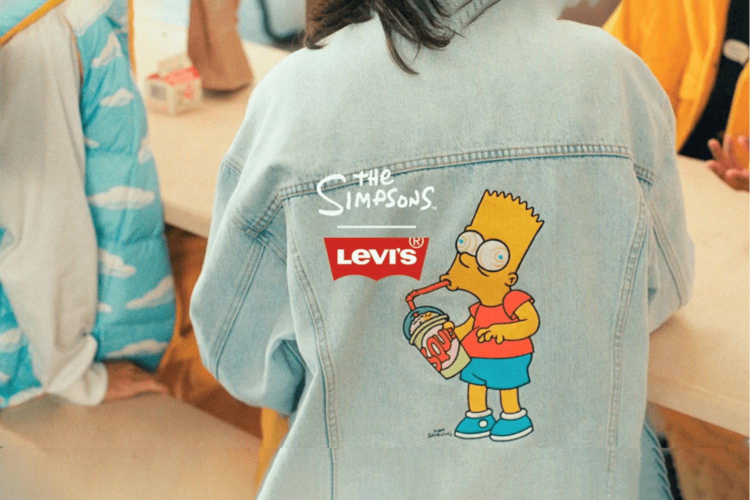 The Levi's x The Simpsons collaboration