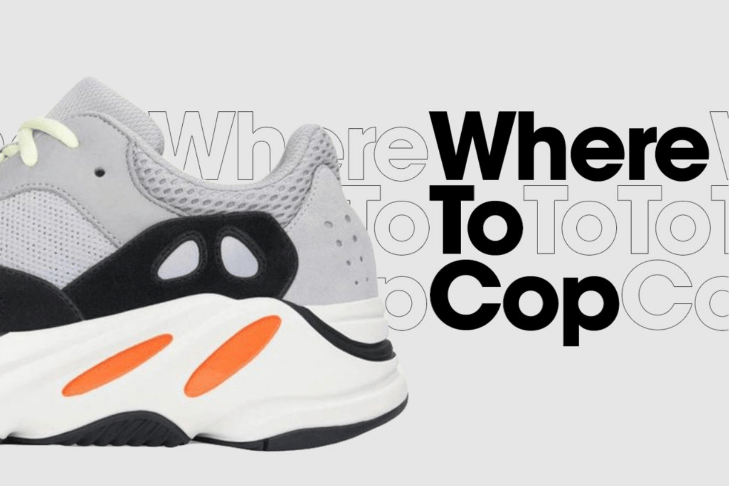 Where to cop: adidas Yeezy Boost 700 'Waverunner'