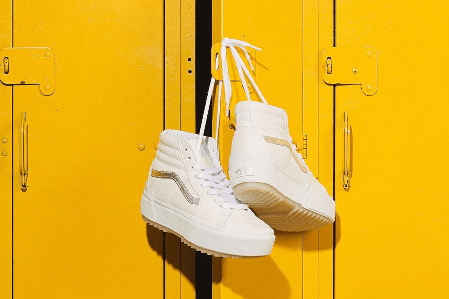 Level up with the platform kicks from Vans