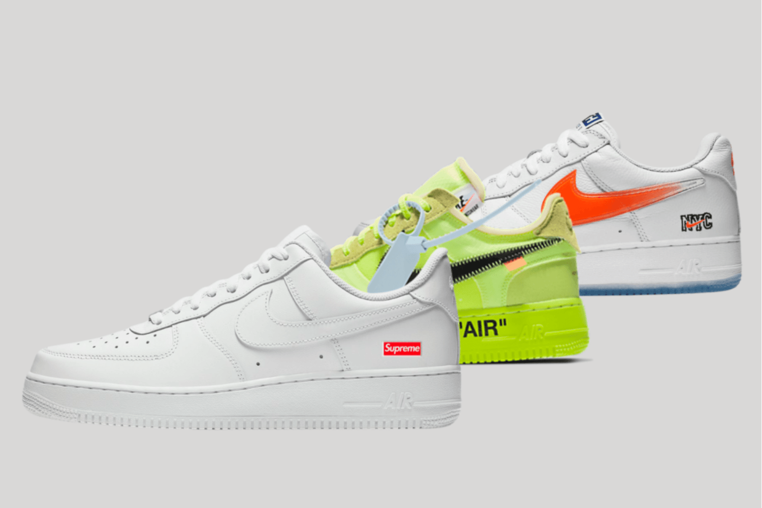 The best selling Nike Air Force 1s at StockX right now