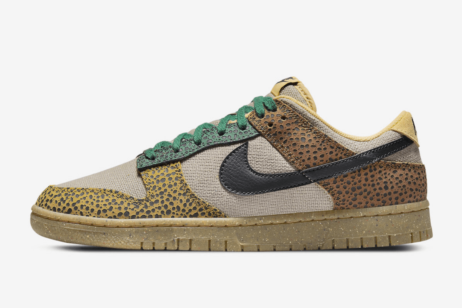 Official images of the Nike Dunk Low 'Safari'