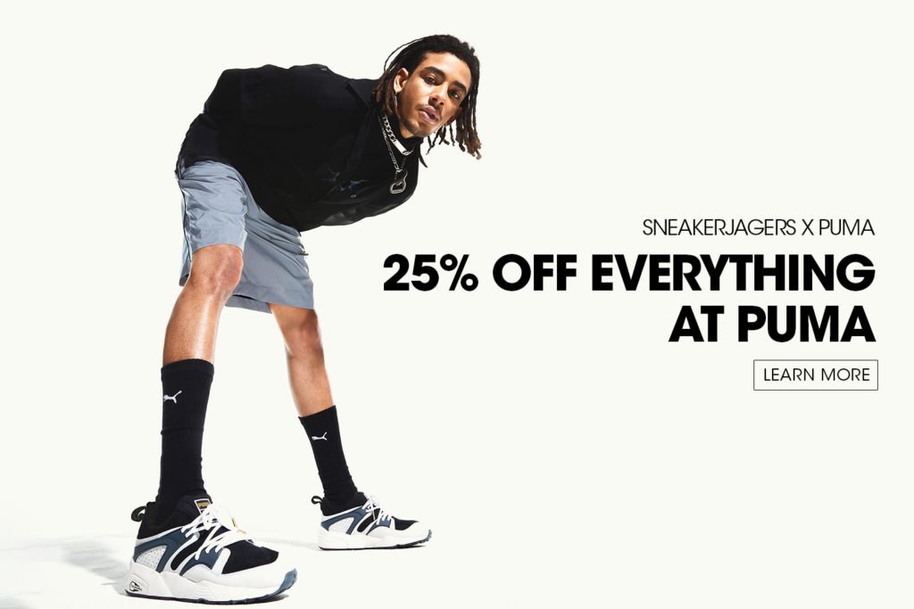 Sneakerjagers comes with exclusive PUMA discount code
