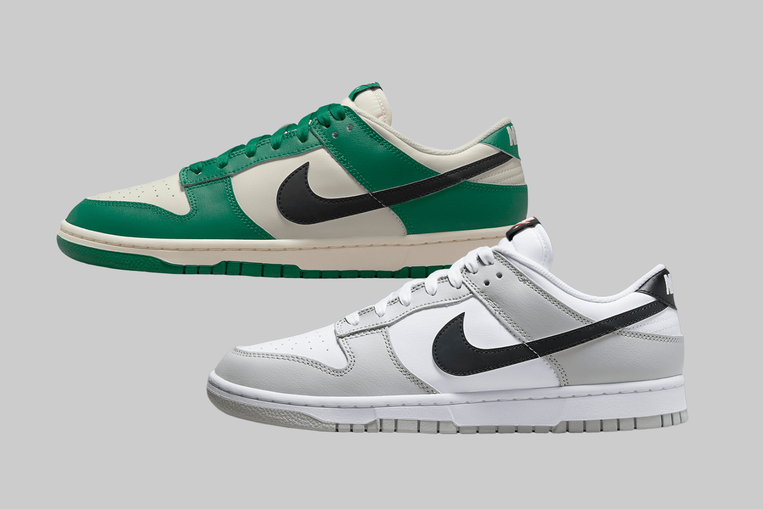 A first look at the running Nike Dunk Low 'Lottery' Pack