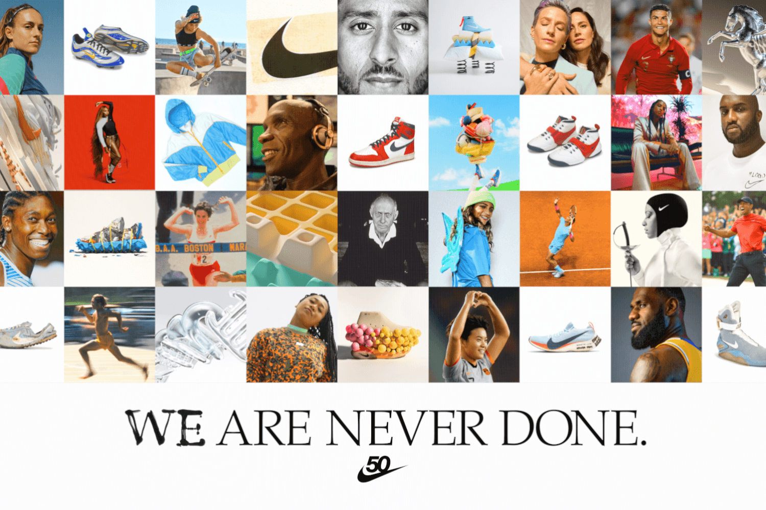 5 days of celebration with Nike's 50th anniversary