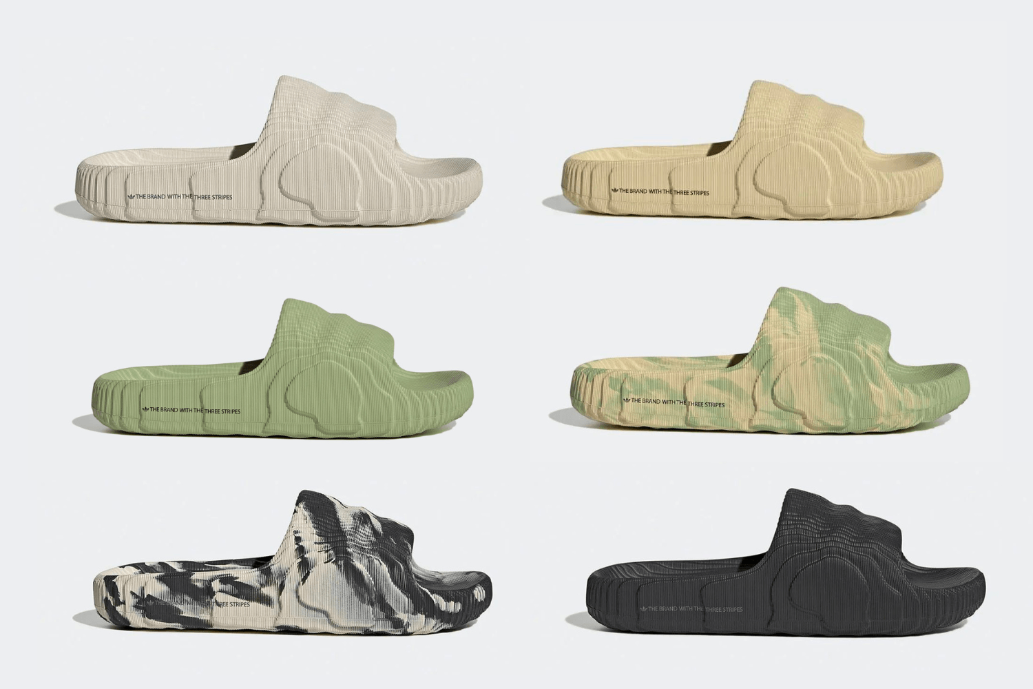 The adidas Adilette 2022 receives new colorways