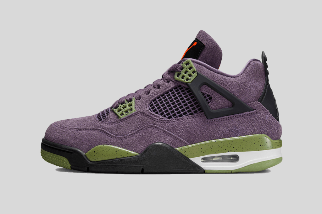 Nike reveals offical images of the Air Jordan 4 WMNS 'Canyon Purple'