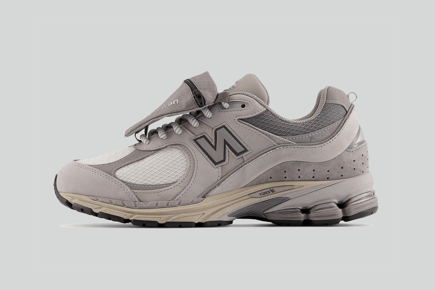 The New Balance 2002R 'Grey' comes with a pocket