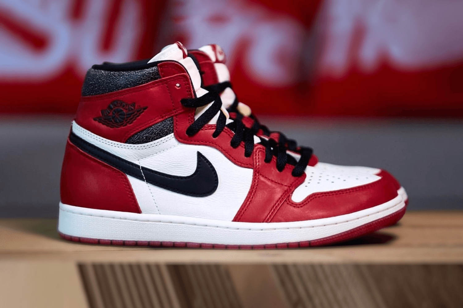 The Air Jordan 1 High OG 'Chicago Reimagined' has special packaging