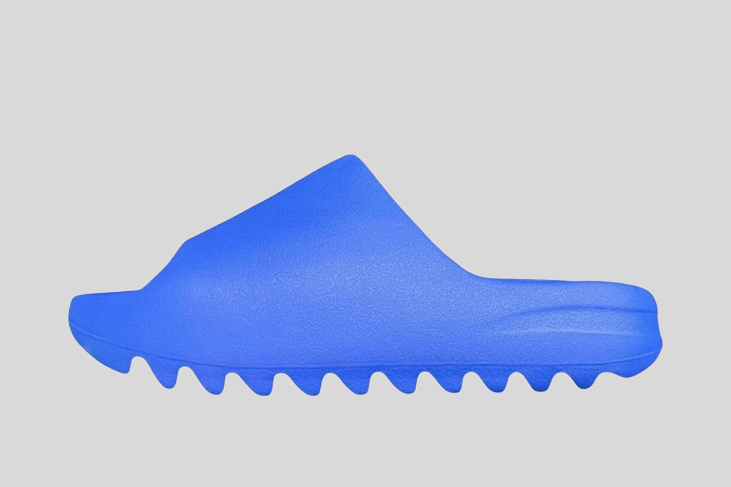 The Yeezy Slide arrives in an 'Azure' colorway